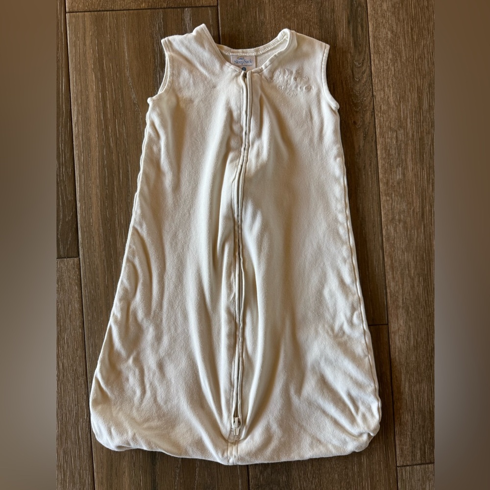 Halo SleepSack wearable blanket size Small (birth- 6 months) Ivory unisex